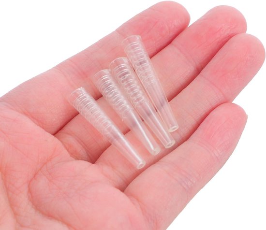 50 Stuks Pincethoes voor Wimperextensions Beschermende Doppen voor Precisiepincet Lichtgewicht Compact Beschermt tegen Beschadigingen Verwondingen Essentieel voor Beautytools — afbeelding 5