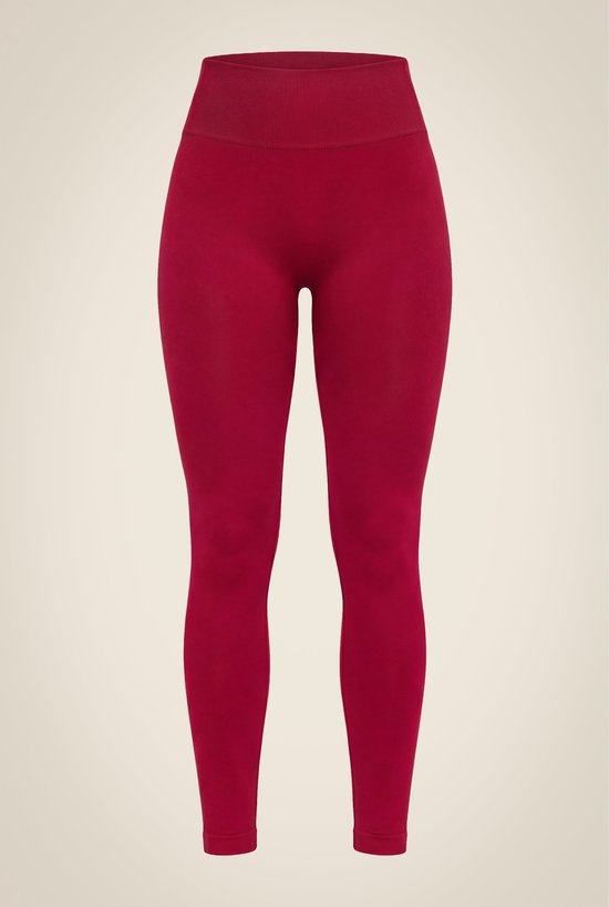 Gorilla Wear Florence Seamless Contour Leggings - Sportlegging - Rood - S van Gorilla Wear — afbeelding 3