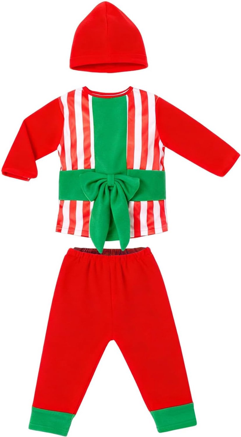 Générique Kerstkostuums – vakantieoutfit, cosplay, grappige feestjurk met comfortabele pasvorm, feestset voor foto's, thuis, schoolevenementen, feesten, shows, verkleden