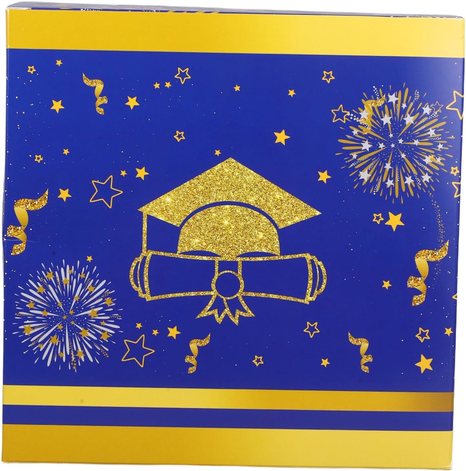 Graduation Party Game Box Multifunctional Foldable Keepsake Holder For Cards Messages Raffles Voting Convenient Large Capacity