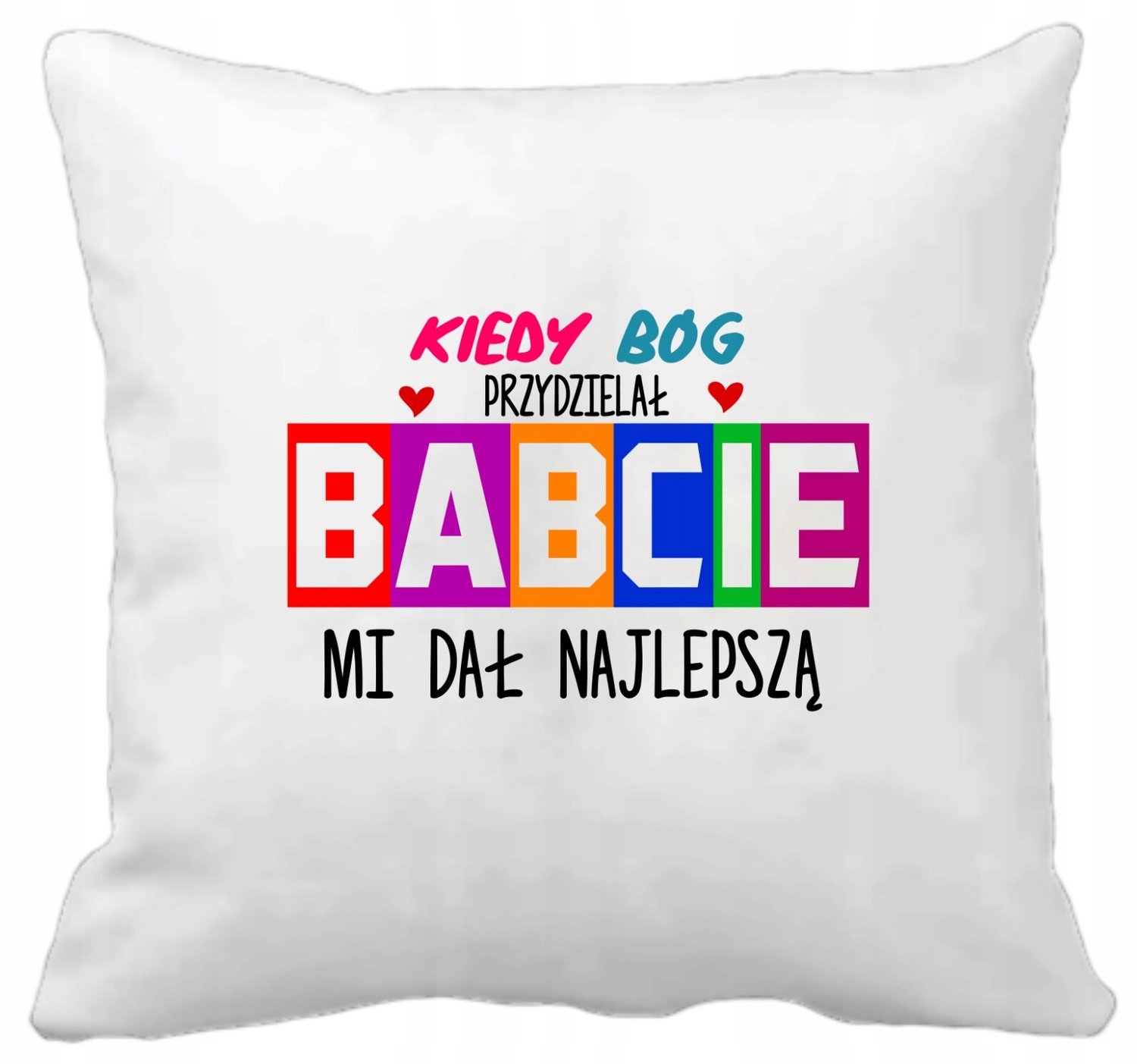 Kussenhoes met Opdruk - Cadeau voor Oma - Diverse Patronen