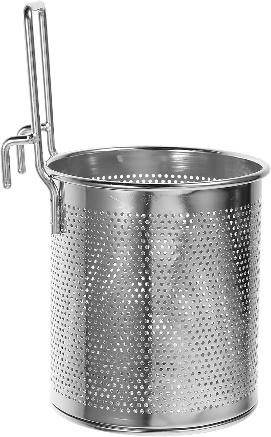 Rvs Hotpot Vergiet met Haak Duurzaam Roestvrij Staal Praktisch Filtermandje voor Fondue Hotpot Eenvoudig Te Reinigen Te Bevestigen Rechte Steel