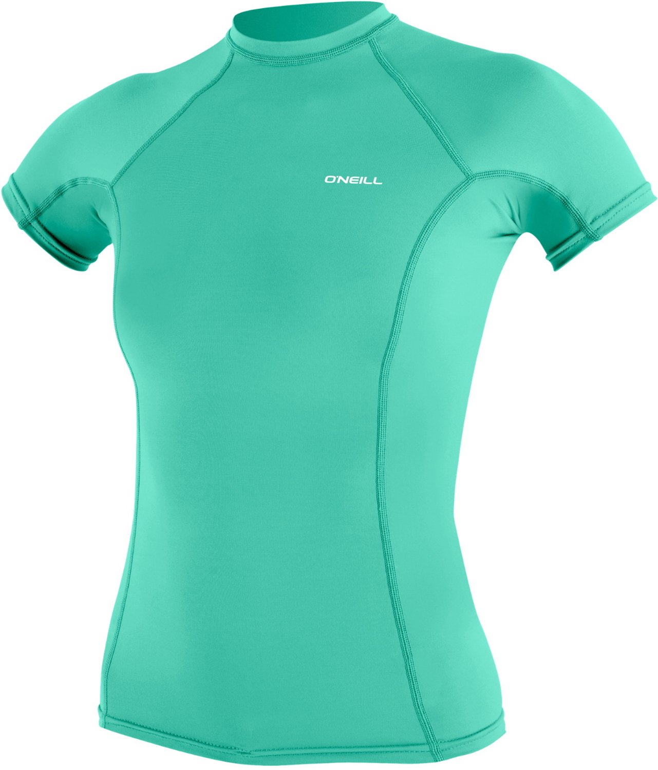 2026 O'Neill Dames Basis Skins Korte Mouw Lycra Vest - Light Aqua