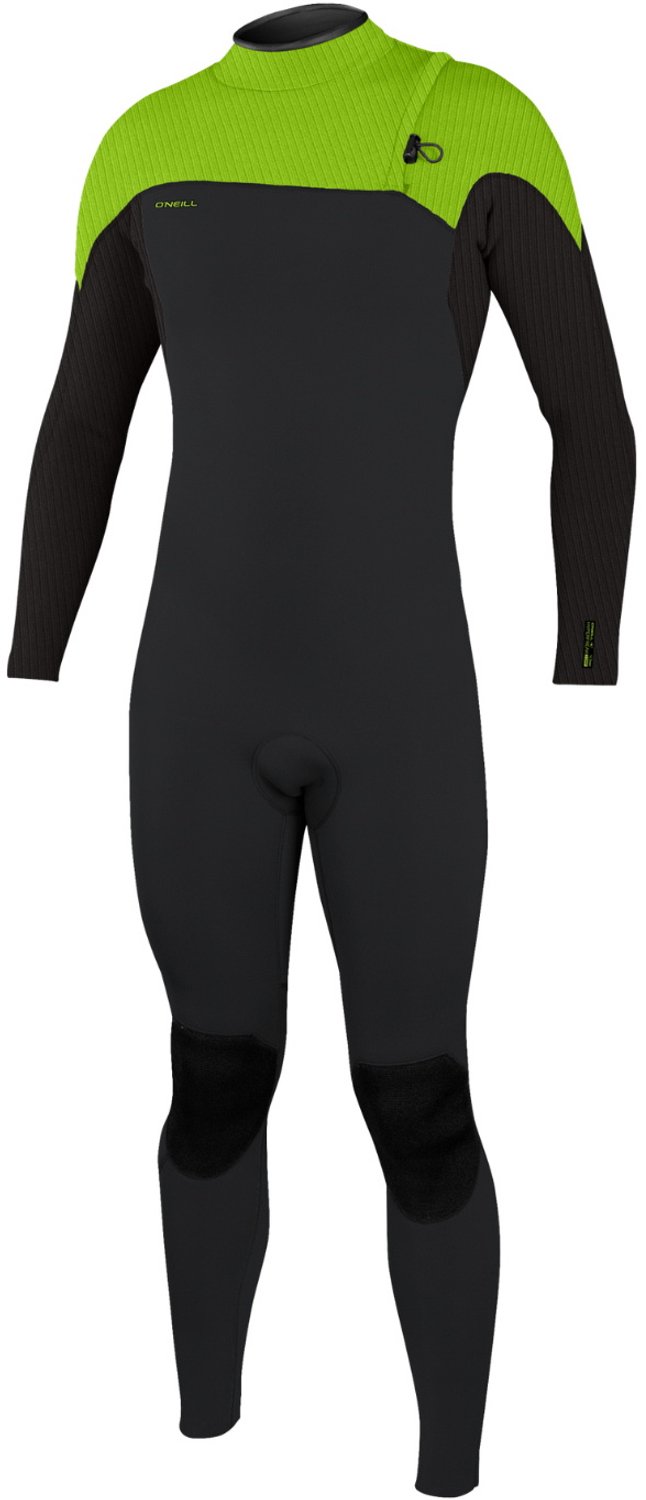 2026 O'Neill Heren Hyperfreak Comp 4/3mm Zipless Wetsuit - Temper