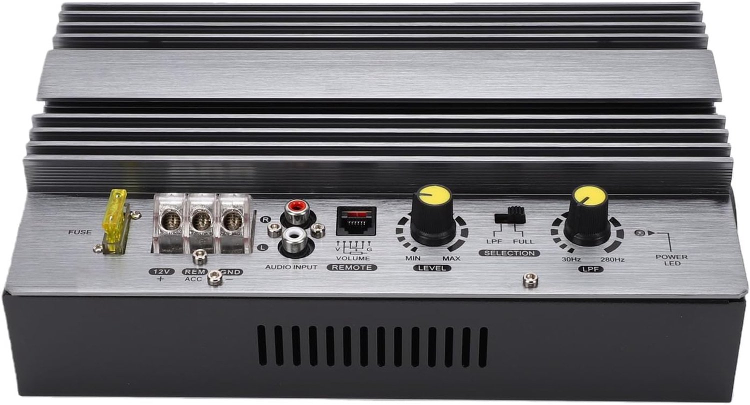 Goshyda 1500W Car Audio Versterkerplaat, Aluminium Koelplaat