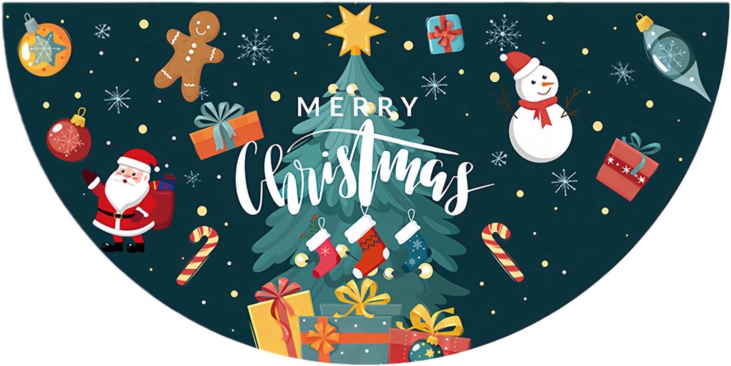Kerstvlaggen voor buiten, feestelijke vlaggetjesslinger in halve vakken, deurvlag, kerstsfeer, voor binnen en buiten, feest, open haard, tuin, afstudeerfeest