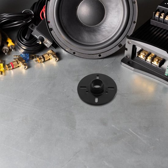 3 Stuks Delige Tweeter Horn Adapter Schroefdraad Lichtgewicht Kunststof Speaker Treble Head Converter met Multihole Design voor Podiumgeluidssystemen Muziekinstrumenten — afbeelding 4