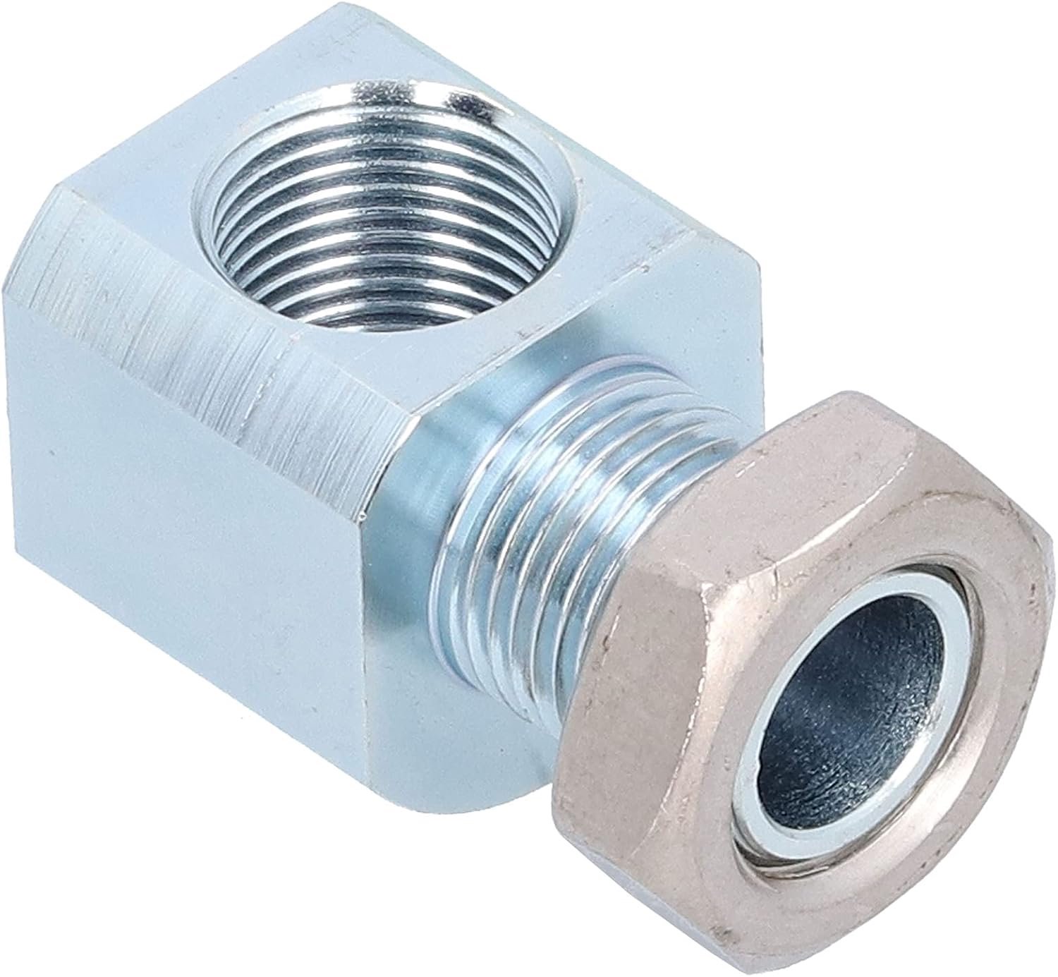 90 ° zuurstofsensor extender m18x1.5 ijzerverlenging spacer adapter universele aanpassing voor auto