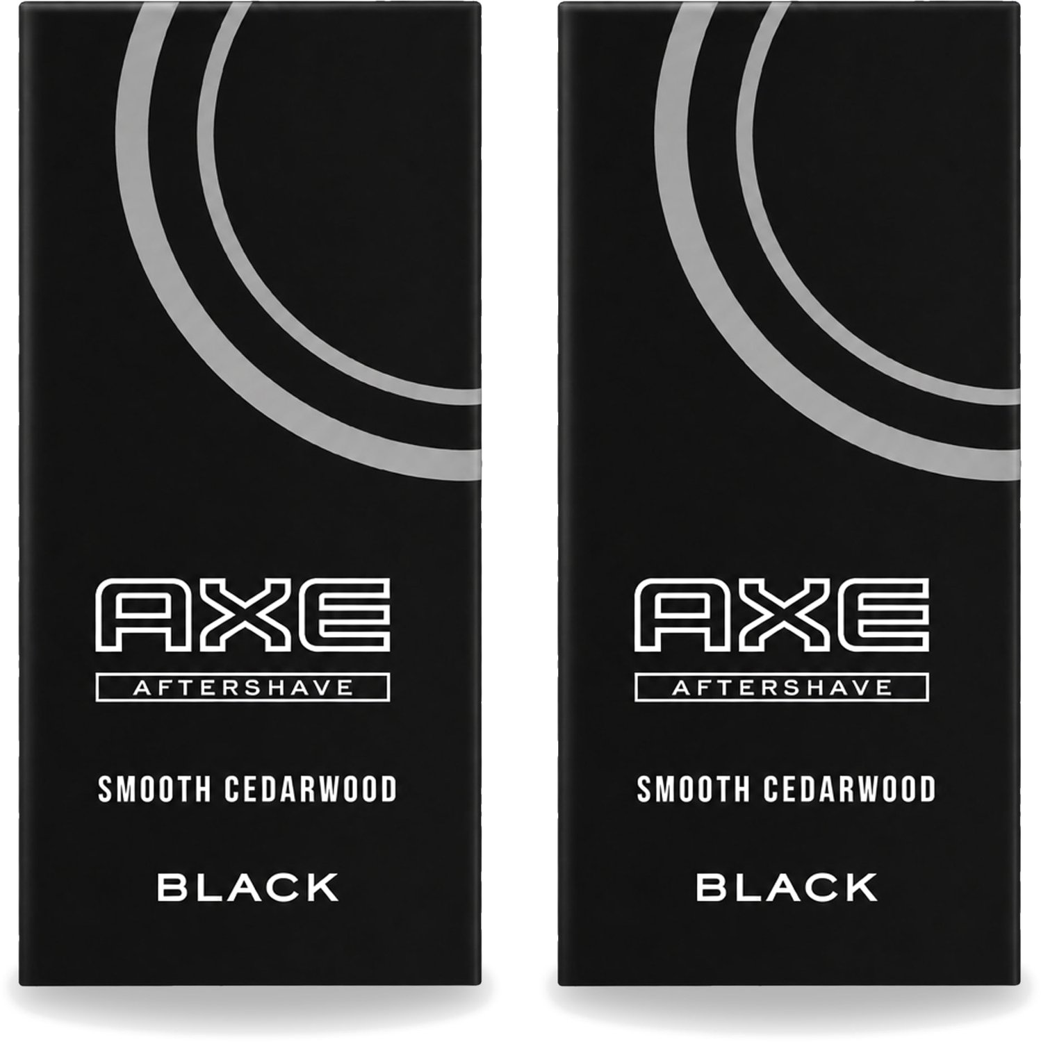 2 x Axe – Aftershave – Black – 100 ml - Voordeelverpakking - 2 stuks