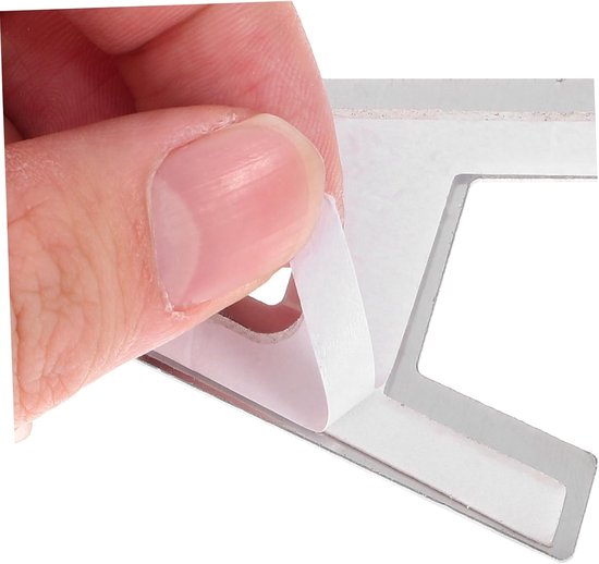 6stuks Zelfklevende Rvs Lettertekens Voor Deur Duurzame Weerbestendige Alphabet Decals Voor Hotels Scholen Kantoren Eenvoudig Te Installeren Zonder Gereedschap — afbeelding 5