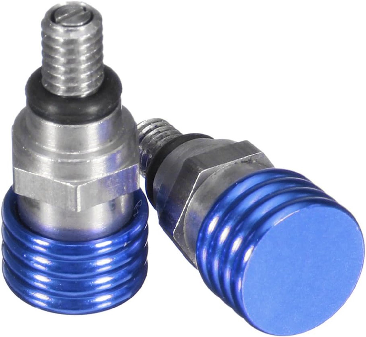 Paar M4x0.7mm Vork Air Bleeder Valve Schroef Voor Enduro KTM Off Road HUSKY WP Marzocchi-Blauw