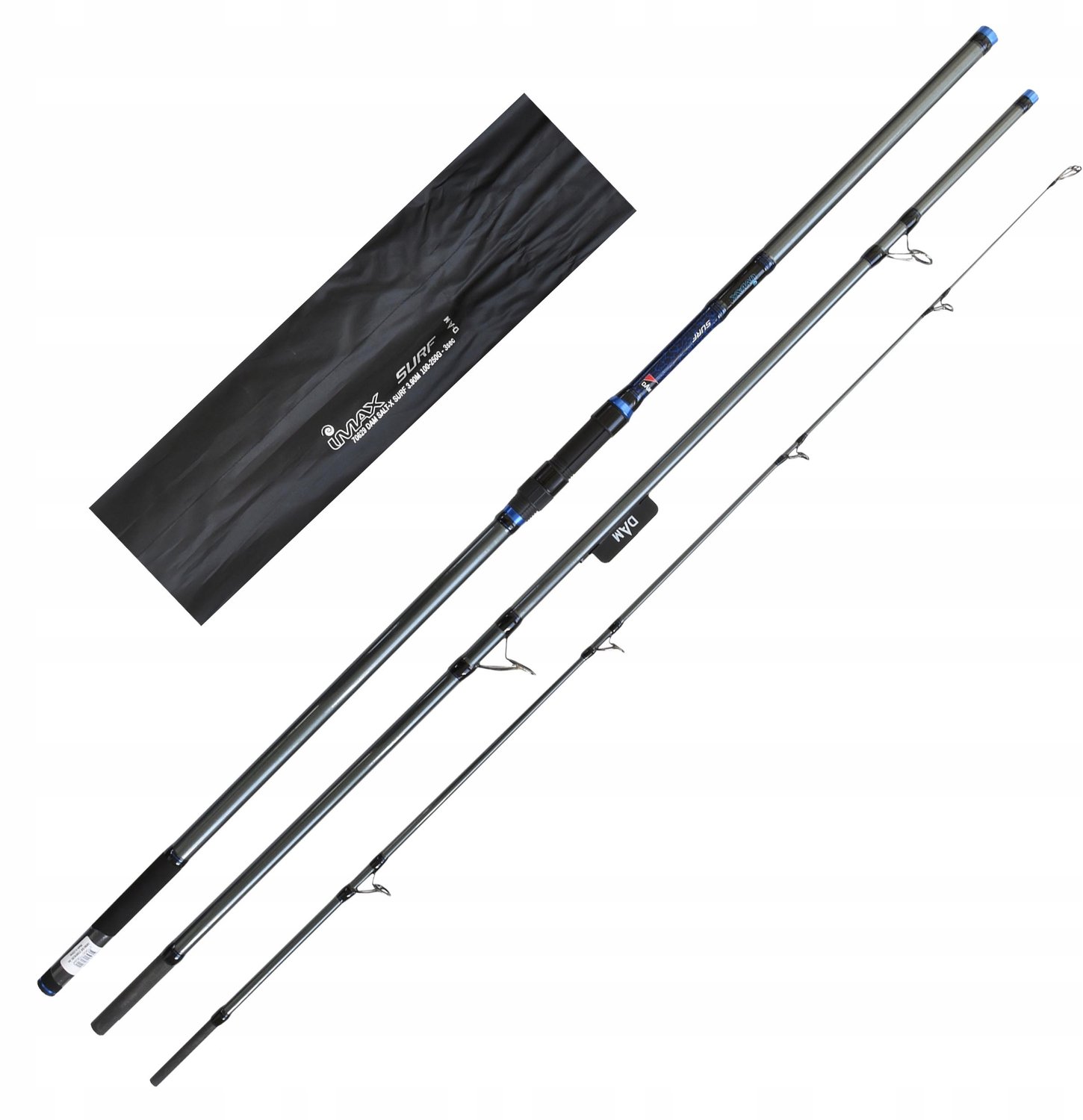 DAM Imax Surf Surfcasting Hengel 3.90m 100-250g