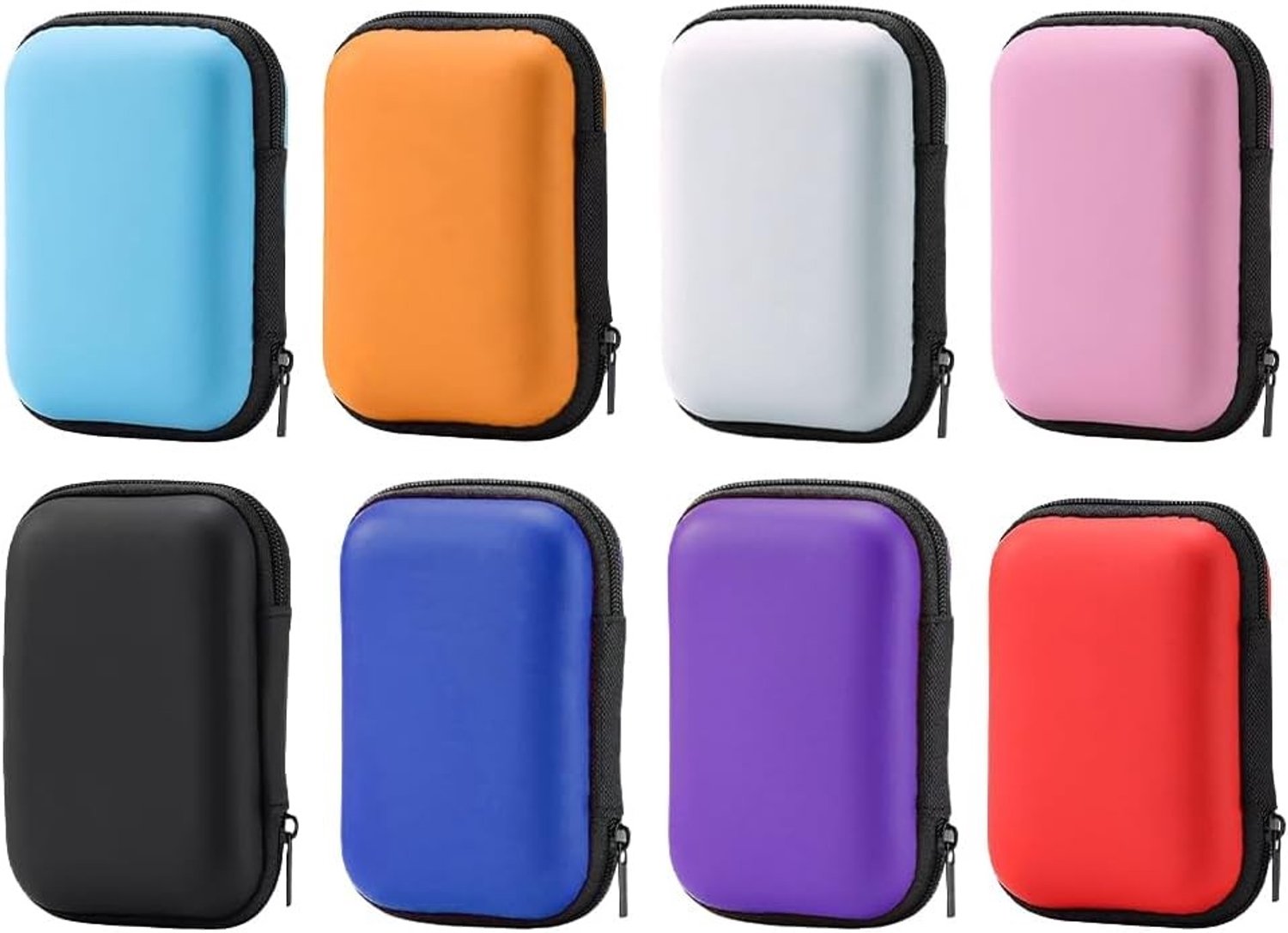 Set van 8 Speelkaarten Dozen in 8 Kleuren, Ideaal voor Spellen, Bescherming en Opberging van Speelkaarten