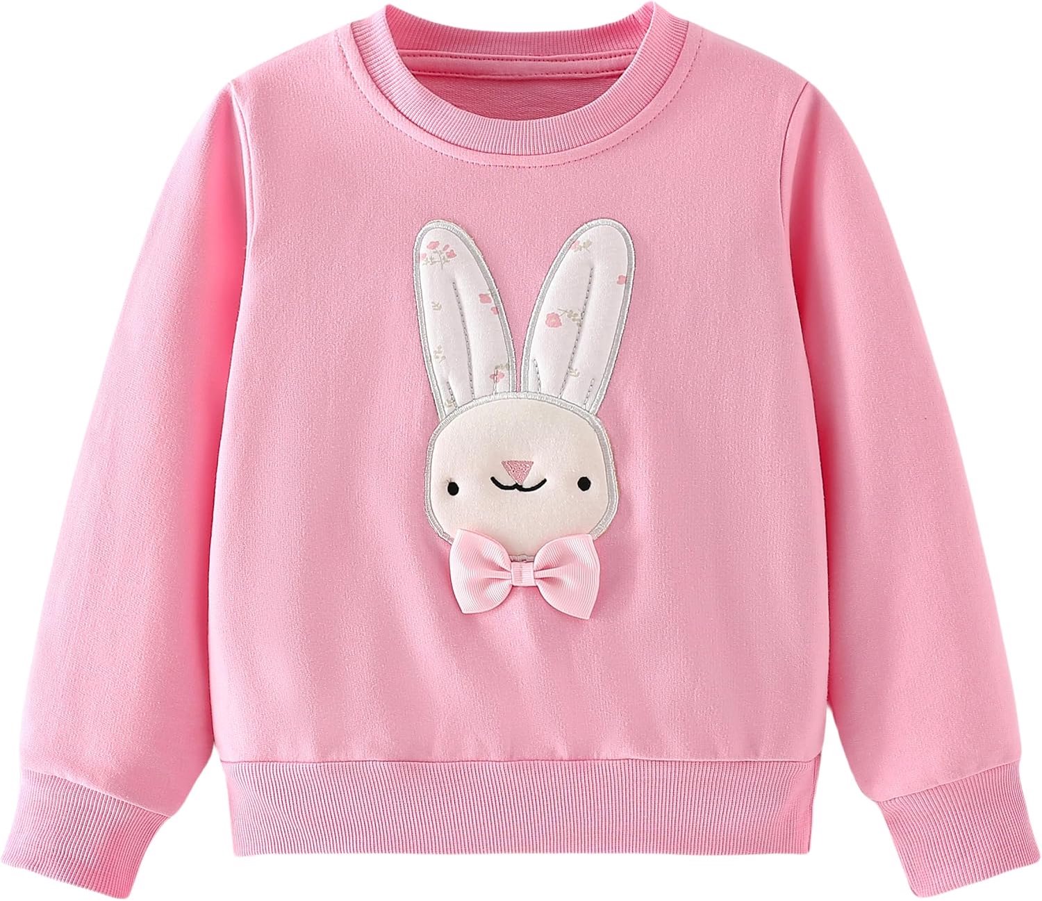 Sweatshirt Meisjes Ronde Hals Sweater Meisjes Katoen Casual Pullover voor Kinderen Herfst Winter Kinderkleding Leeftijd 2-8 Jaar