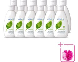 Lactacyd 12 x – Verfrissende Wasgel - 200 m - Bulkverpakking - Intieme wasgel - Frisse intieme wasgel