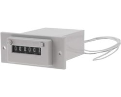 CSK6-YKW Impulsmeter en elektromagnetische gebeurtenissen, 6 cijfers, elektromagnetische impulsmeter, AC110V/AC220V/DC24V (AC220V)