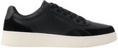 Björn Borg Victory Leren Sneaker Heren Lage Schoen Mannen - Zwart - Maat 44