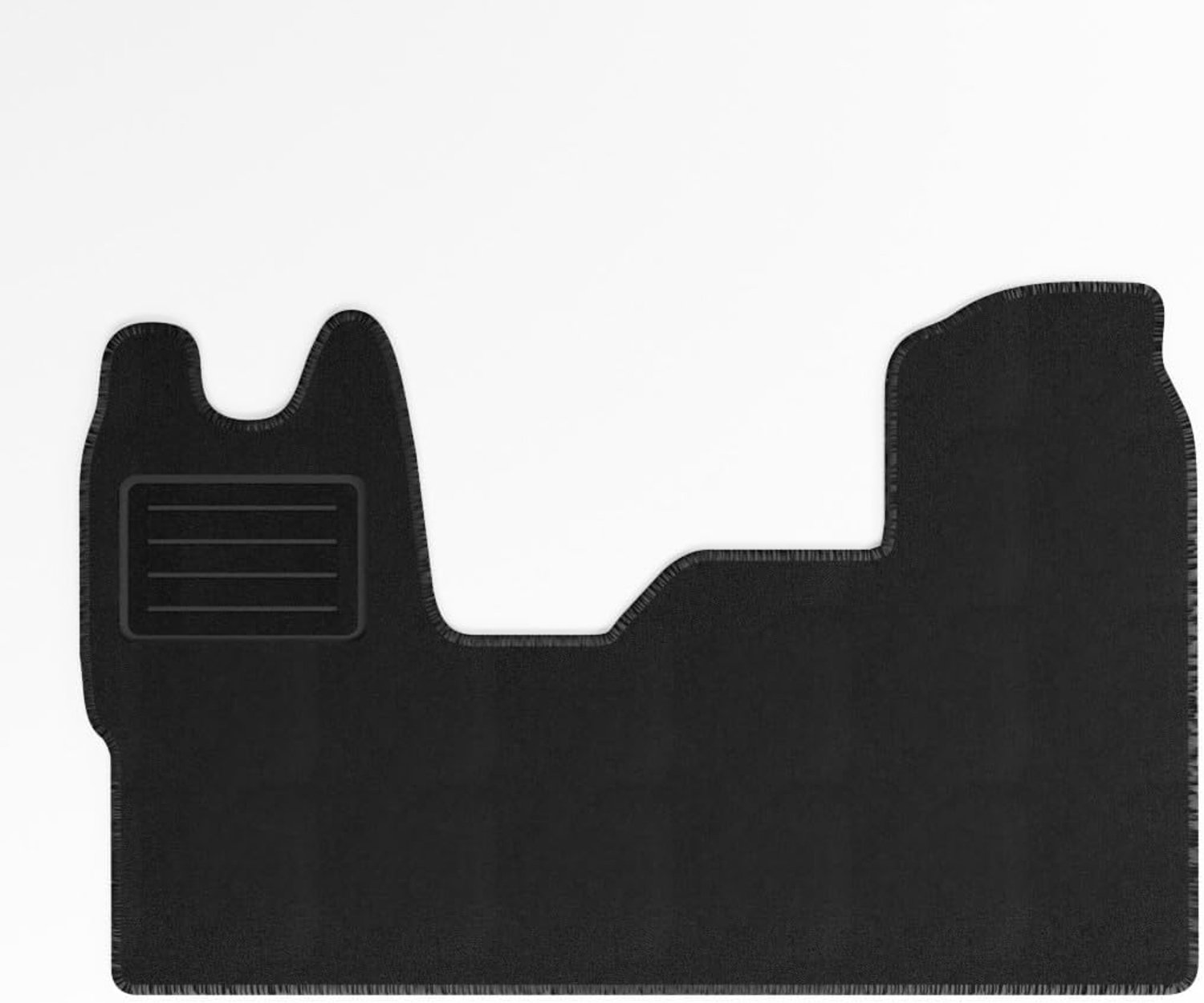 Mats4all Naaldvilt automatten passend voor Ford Transit 3 doorlopende voormat 2006-2013 | Antislip | Met versterking | 4-delig | Automatten | Mattenset