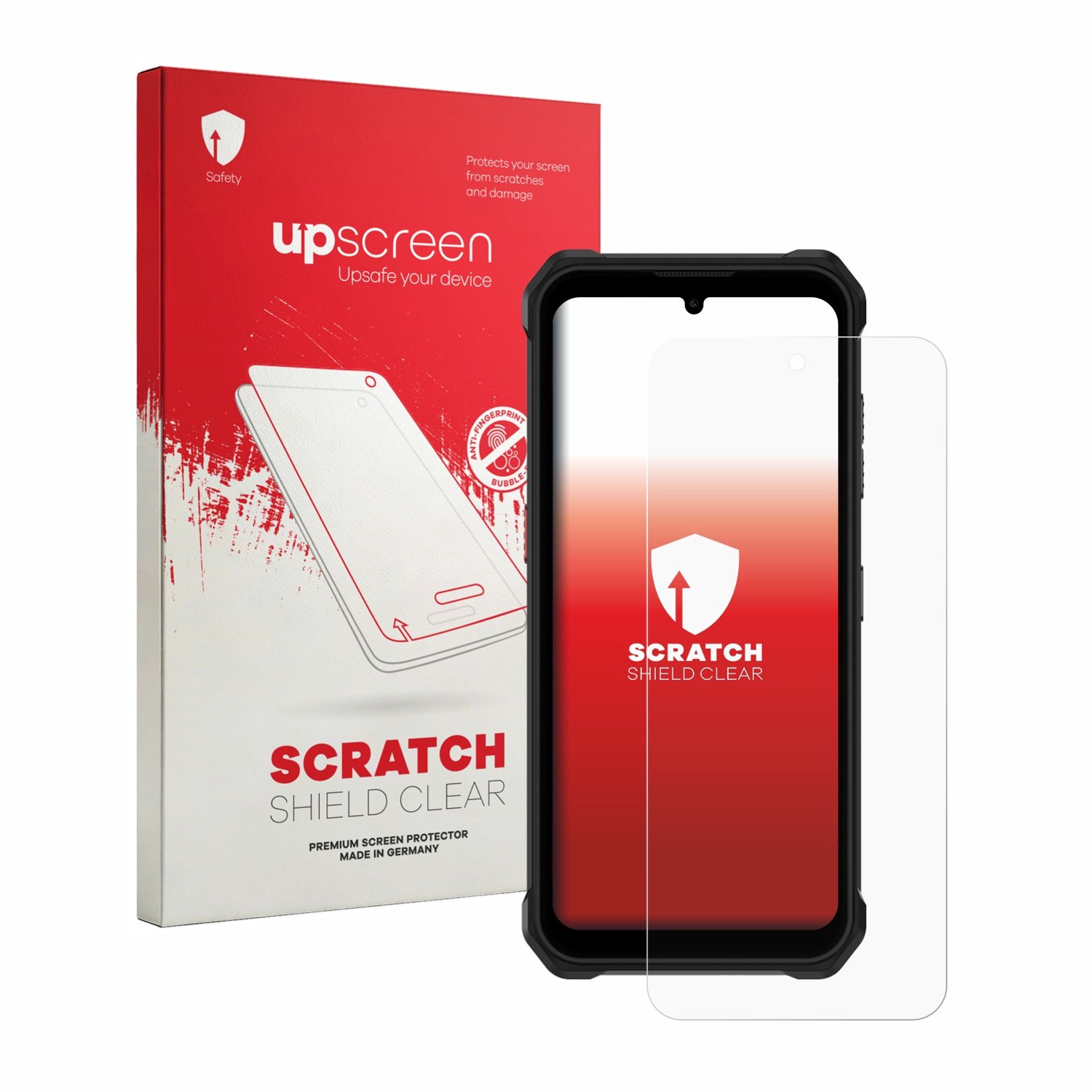 upscreen - Screenprotector voor Fossibot F117 - Folie Beschermfolie transparant