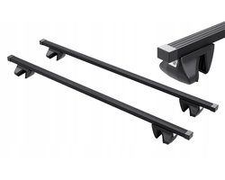 Universele Dakdragerset voor Auto's met Dakrails - 120cm