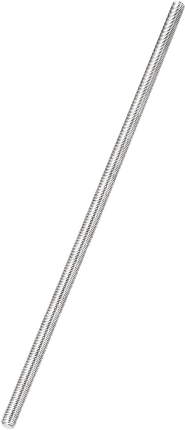 QUARKZMAN Volledige schroefdraadstang M8 x 1 mm helling 304 roestvrij staal rechtse schroefdraad fijne draadstangen - ShopVlot
