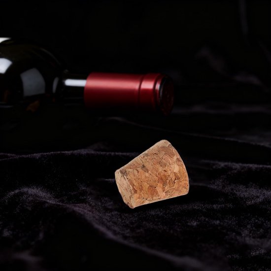 50 Stuks Kurken Aromatherapie Flessenstop Wijnstopper Wijnkurk Vervangingen Zachte Houten Stoppers Taps Toelopende Stoppers Bierfleskurken Stop Vervanging Wijnkurk — afbeelding 4