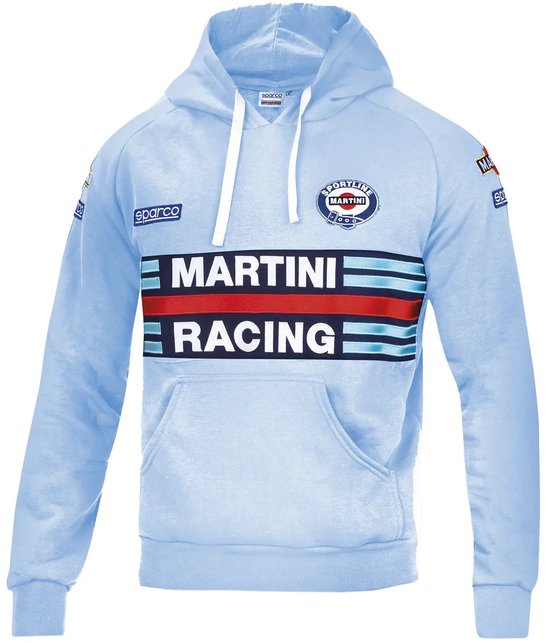 Sparco Hoodie Replica Martini Racing - Marineblauw - Maat XS van Sparco — afbeelding 5