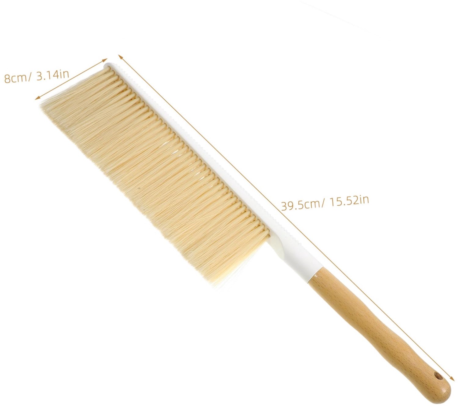 Stofzuiger reinigingsborstel - 39,5 x 8 cm - handbezem voor vlekken - ideaal voor bank en raam - ShopVlot
