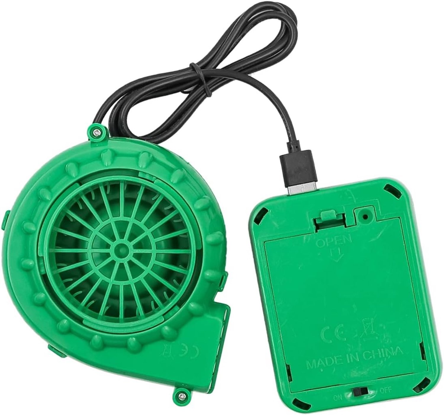 Draagbare Mini Blower voor Opblaasbare Kostuums - USB Ventilator voor Halloween en Cosplay, Lichtgewicht en Handig