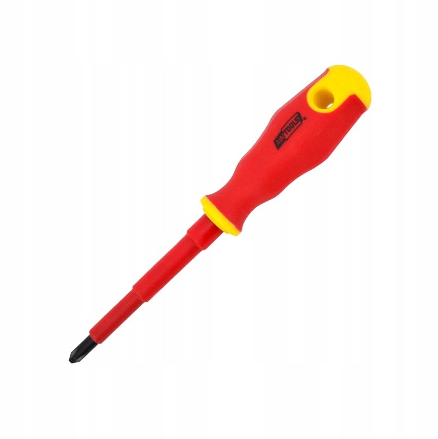 AWTOOLS Schroevendraaier VDE PH1x100mm - Geïsoleerd tot 1000V