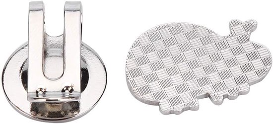 Golfhoedklem, duurzaam roestvrijstalen golfbalmarkeringshoedklem Magnetische golfbalmarkeringshoedklem Golfaccessoire — afbeelding 2
