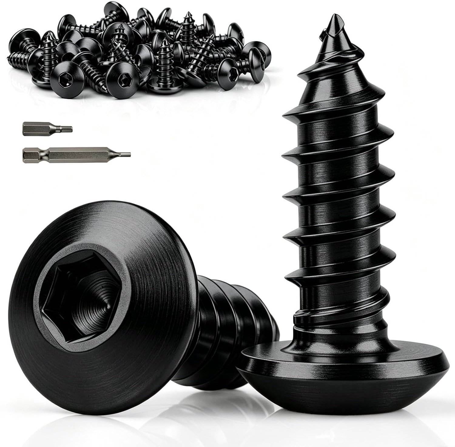 30 stuks lenskopschroeven M6 × 16 mm zelftappende schroeven - ShopVlot
