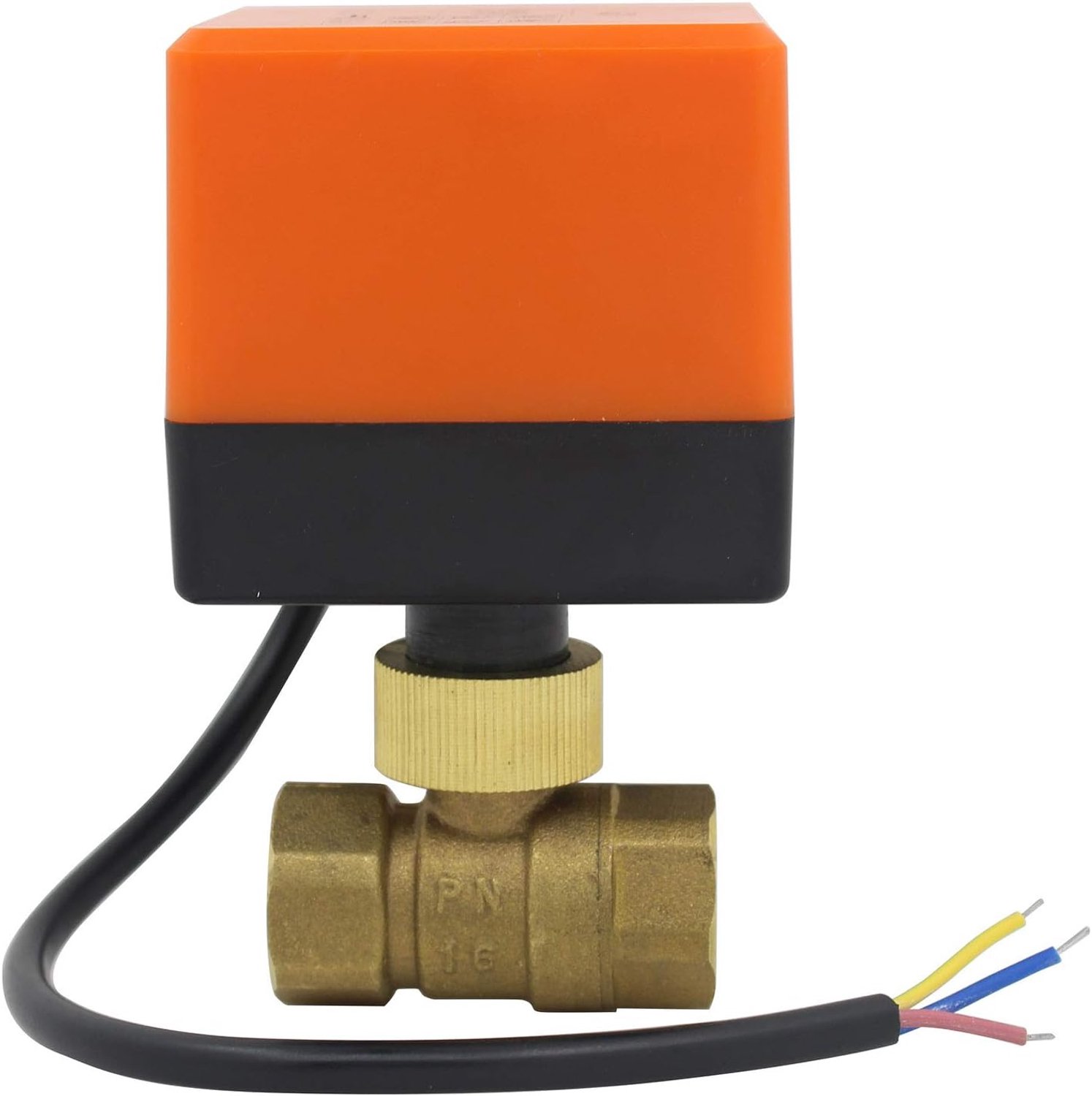 2 way valve motorized ball valve 220v normally open solenoid valve 1/2 3/4 1 1-1/4 1-1/2 2 inch (1/2 inch DN15) - ShopVlot