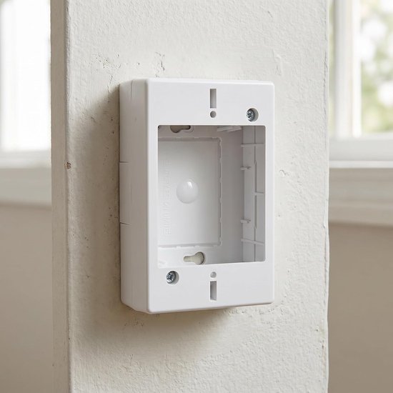 2 Stuks Type Plastic Junction Box Surface Mount Outdoor Elektrische Behuizing Waterdichte Wanddoos voor Veiligheid Snelle Installatie Bij Bedrading — afbeelding 2