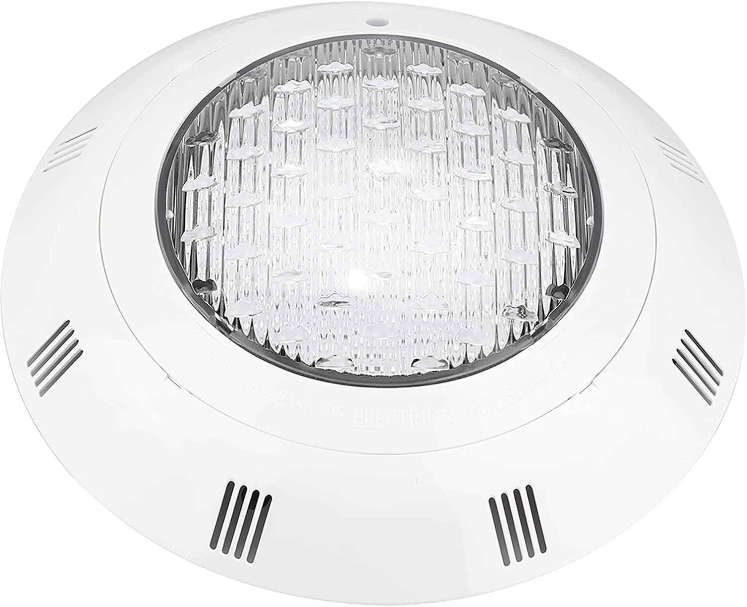 Zwembadverlichting RGB Onderwaterlicht met 24 LED's en Afstandsbediening, met Hars Gevulde Kunststof Lamp voor Zwembadfontein, Tuinlandschap, Zoutwaterzwembaden