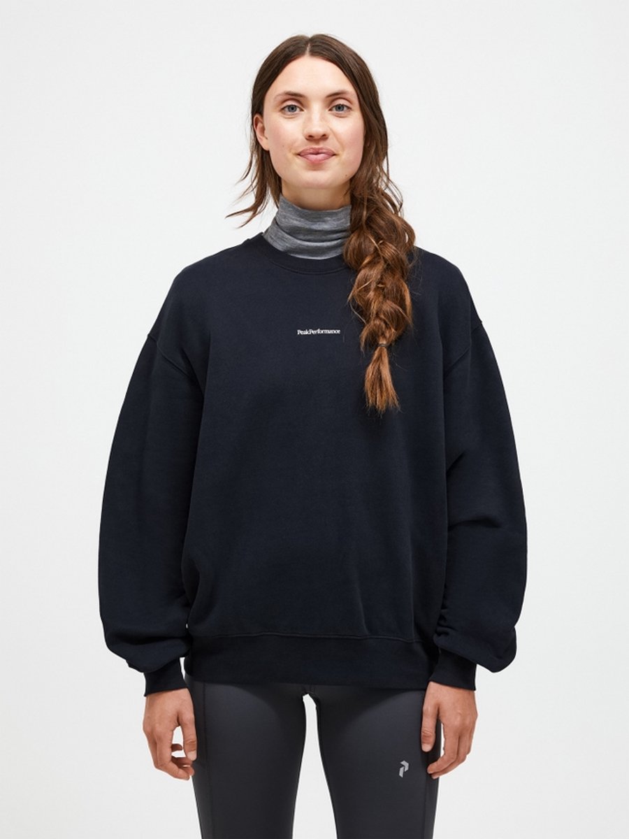 Peak Performance Original Terry Crew - Dames Trui - Vertical Zenith