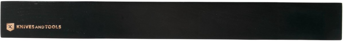 Knivesandtools Messenmagneet Essenhout Zwart 50 cm