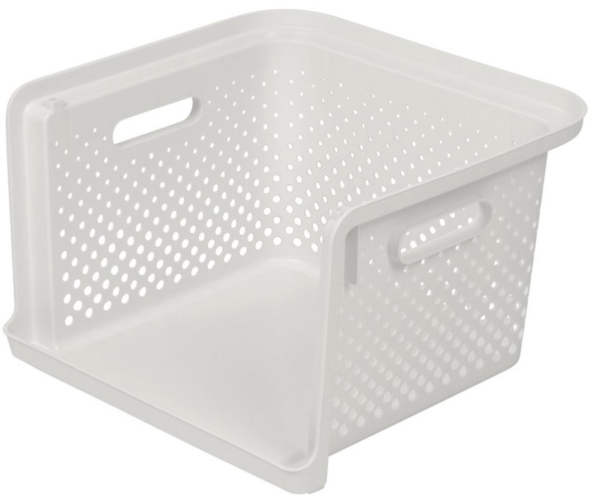 smartstore Aufbewahringskorb Essence Stack, gerecycled kunststof, 375×350×230 mm