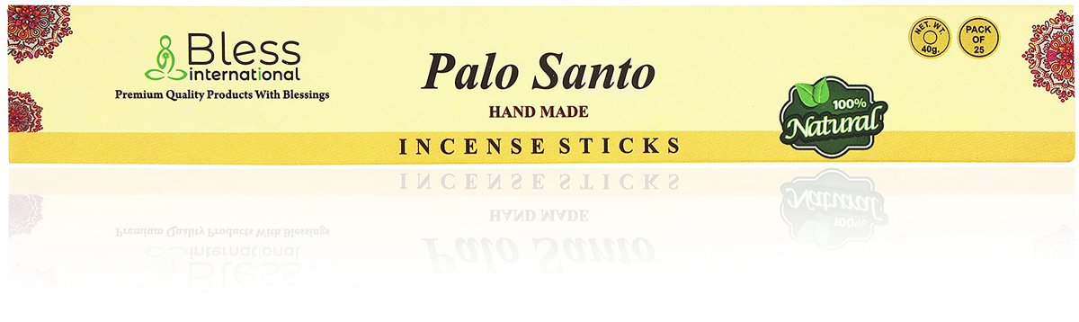 Bless-Palo-Santo 100%-Natural-Handgemaakt-Handgemaakte-Gedipped-Incense-Sticks Organisch-Chemicals-Free - ShopVlot