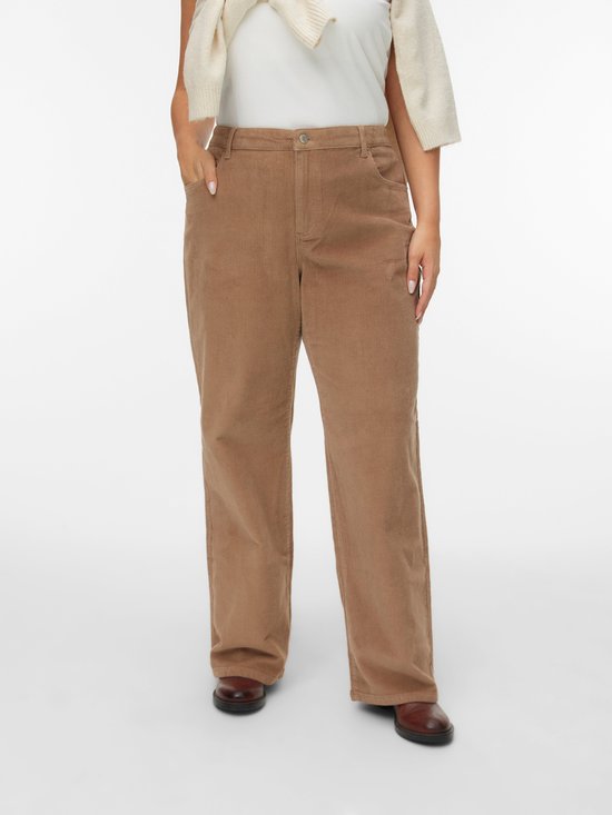 Vero Moda Curve Broek met wijde pijpen VMCTESSA High rise Broek