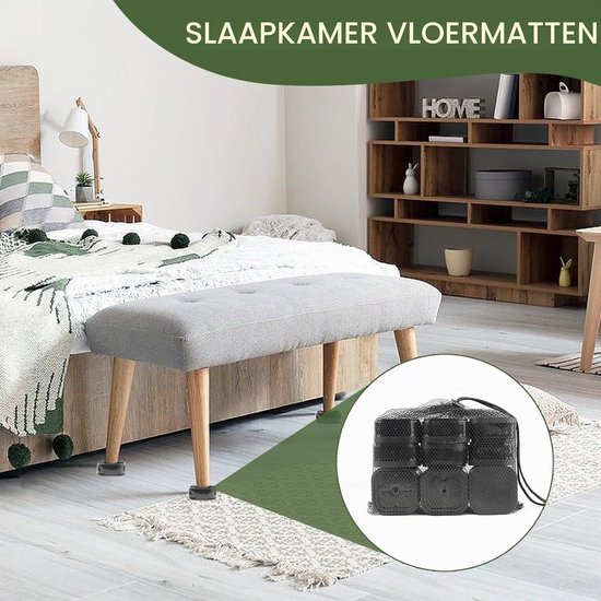 12 Stuks Bedpoot Verhogers 3.5cm, Stapelbare Meubelverhogers voor Banken, Tafels en Stoelen, Ondersteuning met Diameter 5cm voor Verbeterde Hoogte en Comfort — afbeelding 4