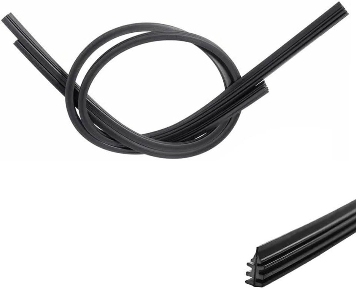 Frameless ruitenwissers 32 inch, universele rubberen bladen voor voor- en achterruit, geschikt voor auto's, bestelwagens en vrachtwagens.