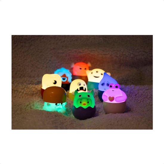 Eggys Mystery Light - Monsters - Oplaadbaar Lampje - Surprise Box van MEGA Light — afbeelding 3
