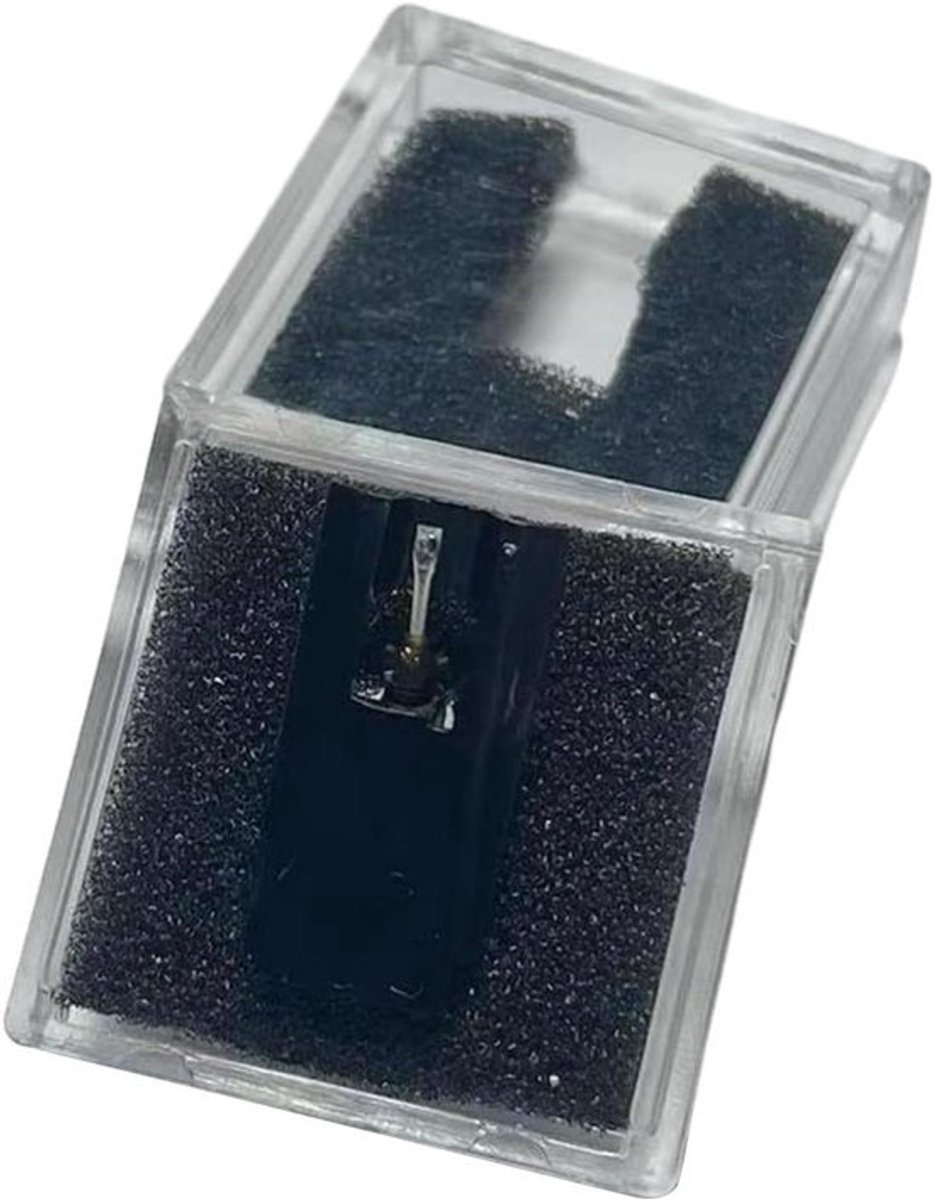 Naald - voor draaitafel - Elementnaald - Muziek luisteren - Brede compatibiliteit - 2.3 x 1 cm - Zwart
