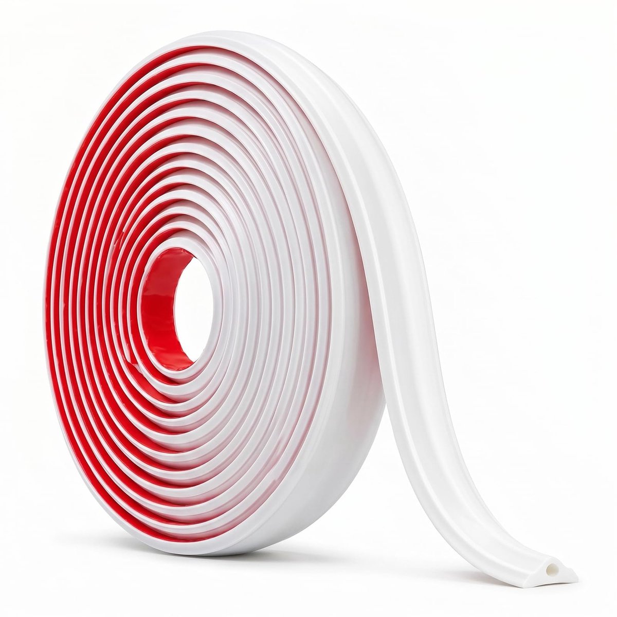 Sierlijsten 6 m x 2 cm - Zelfklevend TPE - Flexibel wit - 3D-decoratieve muurafwerking - ShopVlot