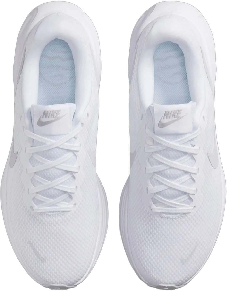 Nike Revolution 8 Sportschoenen Platinum – Heren Wit