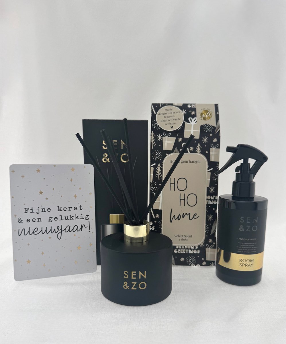 Kerst •Cadeaupakket Dames• HoHoHome Sen&Zo - Cadeau voor Vrouwen - Perfect Gifts