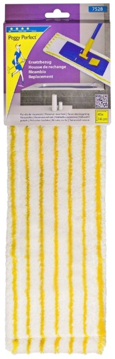 Peggy Perfect vloerwisser voor badkamer en tegels, microvezel, 450×140 mm