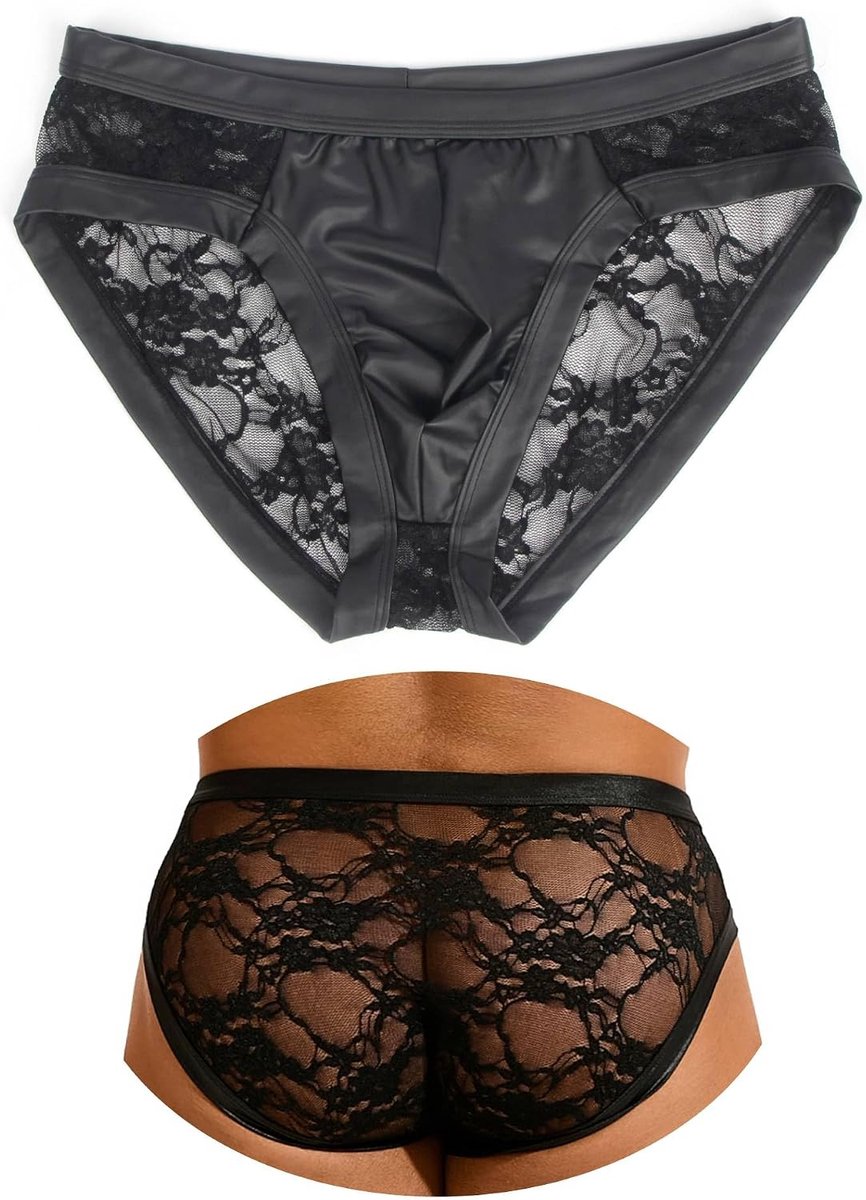 Jockstrap heren plusmaat - lage taille - thong stijl - comfortabel voor dagelijks gebruik - ShopVlot