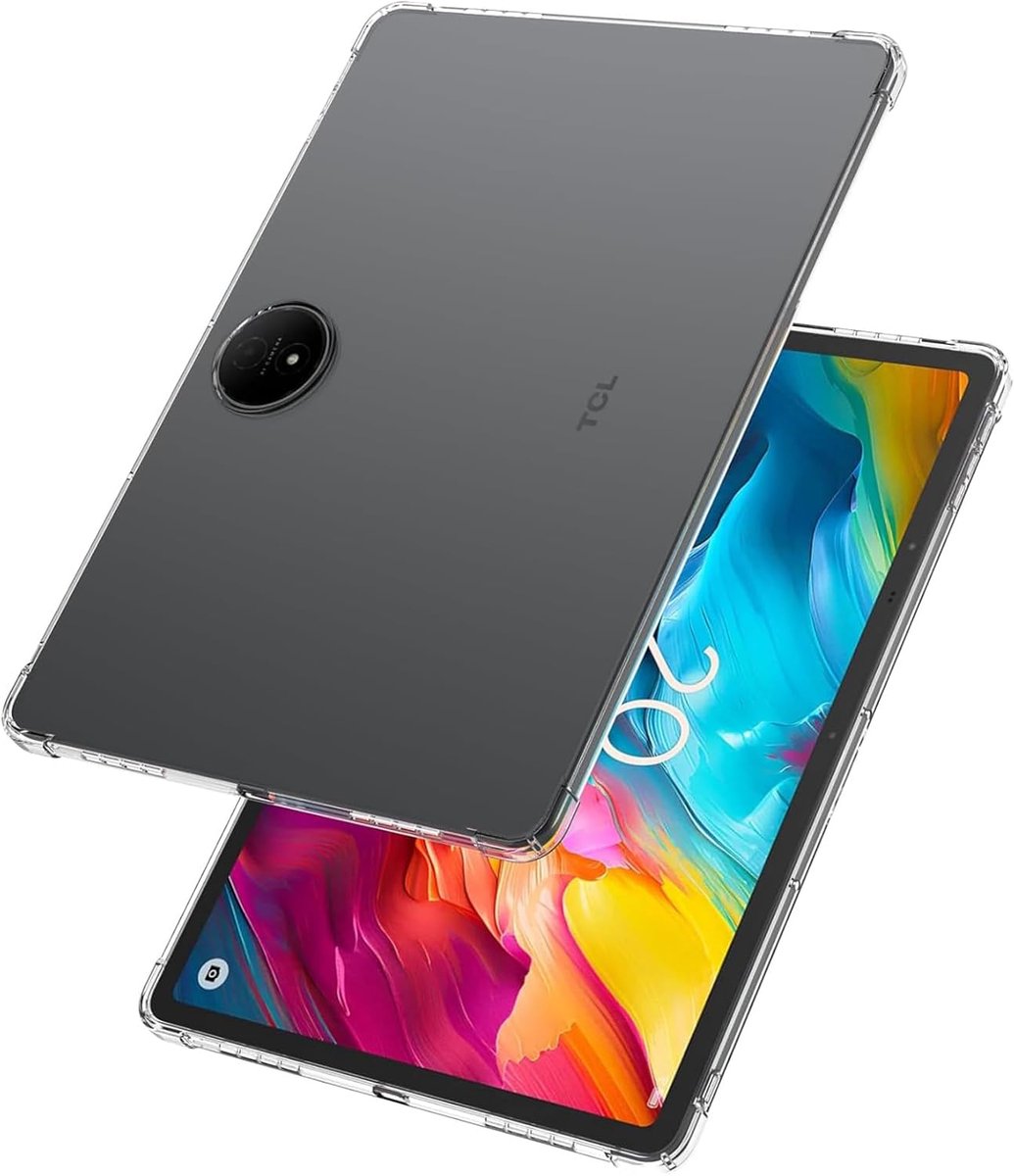 MEMELOKA TCL NxtPaper 14 14,3 inch 2024, transparant, zacht, TPU, krasbestendig, met versterkte siliconen - ShopVlot